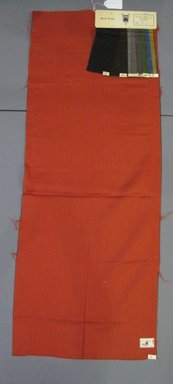Onondaga Silk Company, Inc. (1925–1981). <em>Textile Swatches</em>, 1948–1959. 83% wool, 17% silk, 48 x 18 1/4 in. (121.9 x 46.4 cm). Brooklyn Museum, Gift of the Onondaga Silk Company, 64.130.443 (Photo: Brooklyn Museum, CUR.64.130.443.jpg)