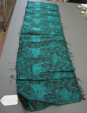 Onondaga Silk Company, Inc. (1925-1981). <em>Textile Swatches</em>, 1948-1959. silk, 48 x 14 in. (121.9 x 35.6 cm). Brooklyn Museum, Gift of the Onondaga Silk Company, 64.130.54 (Photo: Brooklyn Museum, CUR.64.130.54.jpg)