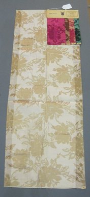 Onondaga Silk Company, Inc. (1925-1981). <em>Textile Swatches</em>, 1948-1959. Silk, 46 3/4 x 17 1/4 in. (118.7 x 43.8 cm). Brooklyn Museum, Gift of the Onondaga Silk Company, 64.130.562 (Photo: Brooklyn Museum, CUR.64.130.562.jpg)