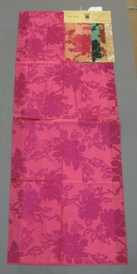 Onondaga Silk Company, Inc. (1925–1981). <em>Textile Swatches</em>, 1948–1959. Silk, 46 x 17 1/4 in. (116.8 x 43.8 cm). Brooklyn Museum, Gift of the Onondaga Silk Company, 64.130.565 (Photo: Brooklyn Museum, CUR.64.130.565.jpg)