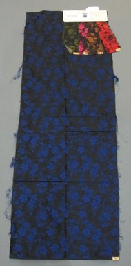 Onondaga Silk Company, Inc. (1925–1981). <em>Textile Swatches</em>, 1948–1959. Silk, 47 1/2 x 16 3/4 in. (120.7 x 42.5 cm). Brooklyn Museum, Gift of the Onondaga Silk Company, 64.130.568 (Photo: Brooklyn Museum, CUR.64.130.568.jpg)