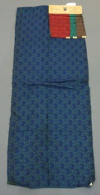 Onondaga Silk Company, Inc. (1925–1981). <em>Textile Swatches</em>, 1948–1959. Silk, 46 1/2 x 17 3/4 in. (118.1 x 45.1 cm). Brooklyn Museum, Gift of the Onondaga Silk Company, 64.130.569 (Photo: Brooklyn Museum, CUR.64.130.569.jpg)