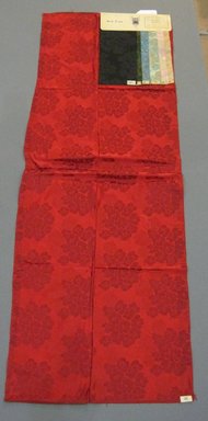Onondaga Silk Company, Inc. (1925–1981). <em>Textile Swatches</em>, 1948–1959. Silk, 47 x 16 3/4 in. (119.4 x 42.5 cm). Brooklyn Museum, Gift of the Onondaga Silk Company, 64.130.570 (Photo: Brooklyn Museum, CUR.64.130.570.jpg)