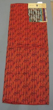 Onondaga Silk Company, Inc. (1925–1981). <em>Textile Swatches</em>, 1948–1959. Silk, 48 x 17 3/4 in. (121.9 x 45.1 cm). Brooklyn Museum, Gift of the Onondaga Silk Company, 64.130.571 (Photo: Brooklyn Museum, CUR.64.130.571.jpg)