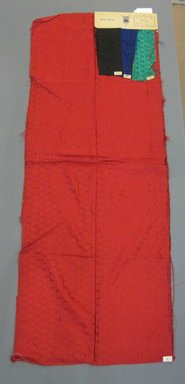 Onondaga Silk Company, Inc. (1925–1981). <em>Textile Swatches</em>, 1948–1959. Silk, 47 1/4 x 17 1/2 in. (120 x 44.5 cm). Brooklyn Museum, Gift of the Onondaga Silk Company, 64.130.574 (Photo: Brooklyn Museum, CUR.64.130.574.jpg)