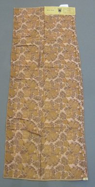 Onondaga Silk Company, Inc. (1925–1981). <em>Textile Swatches</em>, 1948–1959. Silk, 48 x 17 3/4 in. (121.9 x 45.1 cm). Brooklyn Museum, Gift of the Onondaga Silk Company, 64.130.594 (Photo: Brooklyn Museum, CUR.64.130.594.jpg)