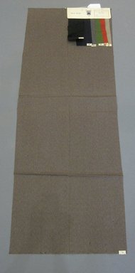 Onondaga Silk Company, Inc. (1925–1981). <em>Textile Swatches</em>, 1948–1959. 83% wool, 17% silk, 48 1/2 x 17 1/2 in. (123.2 x 44.5 cm). Brooklyn Museum, Gift of the Onondaga Silk Company, 64.130.624 (Photo: Brooklyn Museum, CUR.64.130.624.jpg)