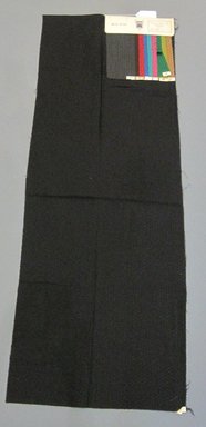 Onondaga Silk Company, Inc. (1925–1981). <em>Textile Swatches</em>, 1948–1959. 83% wool, 17% silk, 48 1/2 x 17 1/4 in. (123.2 x 43.8 cm). Brooklyn Museum, Gift of the Onondaga Silk Company, 64.130.631 (Photo: Brooklyn Museum, CUR.64.130.631.jpg)
