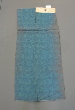 Onondaga Silk Company, Inc. (1925-1981). <em>Textile Swatches</em>, 1948-1959. 55% acetate, 45% rayon, 41 x 17 1/2 in. (104.1 x 44.5 cm). Brooklyn Museum, Gift of the Onondaga Silk Company, 64.130.646 (Photo: Brooklyn Museum, CUR.64.130.646.jpg)