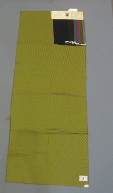 Onondaga Silk Company, Inc. (1925-1981). <em>Textile Swatches</em>, 1948-1959. 83% wool, 17% silk, 47 1/4 x 18 in. (120 x 45.7 cm). Brooklyn Museum, Gift of the Onondaga Silk Company, 64.130.656 (Photo: Brooklyn Museum, CUR.64.130.656.jpg)