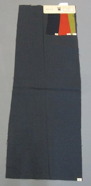 Onondaga Silk Company, Inc. (1925-1981). <em>Textile Swatches</em>, 1948-1959. wool, silk, 46 3/4 x 16 1/4 in. (118.7 x 41.3 cm). Brooklyn Museum, Gift of the Onondaga Silk Company, 64.130.657 (Photo: Brooklyn Museum, CUR.64.130.657.jpg)