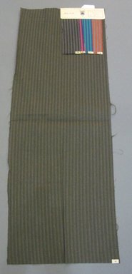 Onondaga Silk Company, Inc. (1925–1981). <em>Textile Swatches</em>, 1948–1959. 90% wool, 10% silk, 48 1/2 x 17 1/4 in. (123.2 x 43.8 cm). Brooklyn Museum, Gift of the Onondaga Silk Company, 64.130.668 (Photo: Brooklyn Museum, CUR.64.130.668.jpg)