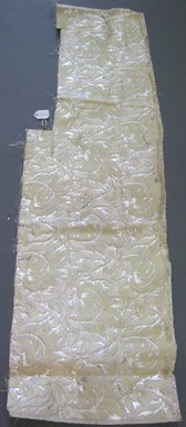 Onondaga Silk Company, Inc. (1925-1981). <em>Textile Swatches</em>, 1948-1959. silk; metal, 33 x 10 in. (83.8 x 25.4 cm). Brooklyn Museum, Gift of the Onondaga Silk Company, 64.130.73 (Photo: Brooklyn Museum, CUR.64.130.73.jpg)