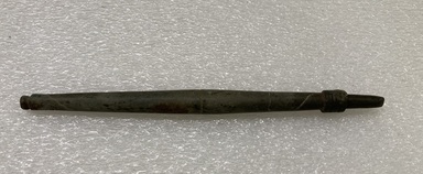 Eastern Woodlands; Weeden Island Culture. <em>Tapered, Eliptical Weight, Plummet or Pendant</em>, 200-500-C.E. Stone, 8 1/4 x 4 3/4 in. (21 x 12.1 cm). Brooklyn Museum, Gift of Mrs. William B. Parker, 64.211.4. Creative Commons-BY (Photo: Brooklyn Museum, CUR.64.211.4.jpg)