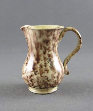  <em>Miniature Tea Set</em>., Pitcher: 2 1/16 x 2 x 1 3/8 in. (5.2 x 5.1 x 3.5 cm). Brooklyn Museum, Gift of the Estate of Emily Winthrop Miles, 64.82.87a-g2. Creative Commons-BY (Photo: Brooklyn Museum, CUR.64.82.87a_view1.jpg)