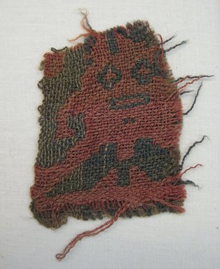 Chancay. <em>Textile Fragment, undetermined</em>, 600–1532. Camelid fiber, 2 3/4 × 2 1/4 in. (7 × 5.7 cm). Brooklyn Museum, Gift of Adelaide Goan, 67.159.24. Creative Commons-BY (Photo: Brooklyn Museum, CUR.67.159.24.jpg)