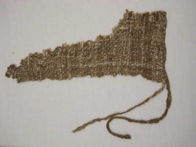  <em>Textile Fragment, undetermined</em>, 1532-1700 or Undetermined. Cotton, 4 × 9 1/2 in. (10.2 × 24.1 cm). Brooklyn Museum, Gift of Adelaide Goan, 67.159.37. Creative Commons-BY (Photo: , CUR.67.159.37.jpg)