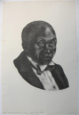 George Biddle (American, 1885–1973). <em>Frankie Loper, Aet. Suae 86</em>, 1937. Lithograph, 12 x 9 1/2 in. (30.5 x 24.1 cm). Brooklyn Museum, Gift of George Biddle, 67.185.37. © artist or artist's estate (Photo: Brooklyn Museum, CUR.67.185.37.jpg)