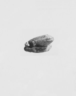  <em>Figure of a Frog</em>. Steatite Brooklyn Museum, Charles Edwin Wilbour Fund, 67.5.2. Creative Commons-BY (Photo: Brooklyn Museum, CUR.67.5.2_NegB_print_bw.jpg)