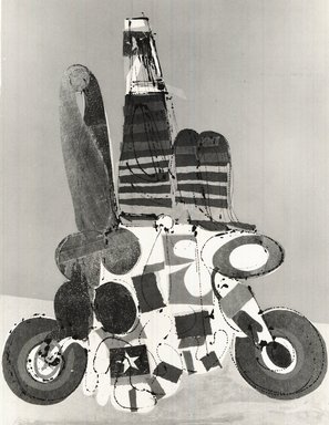 Misch Kohn (American, 1916-2002). <em>End Game</em>, 1968. Etching and mixed media on wove paper, 24 x 18 in. (61 x 45.7 cm). Brooklyn Museum, Bristol-Myers Fund, 68.112. © artist or artist's estate (Photo: Brooklyn Museum, CUR.68.112.jpg)