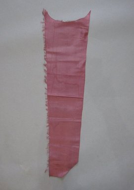  <em>Textile Swatch</em>, 1950s to 1960s. Silk, 6 3/4 x 24 1/2 in. (17.1 x 62.2 cm). Brooklyn Museum, Gift of Mrs. Robert G. Olmsted and Constable MacCracken, 69.149.80.13 (Photo: Brooklyn Museum, CUR.69.149.80.13.jpg)