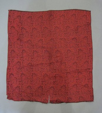  <em>Textile Swatch</em>, 1950s to 1960s. Silk, 19 3/4 x 21 3/4 in. (50.2 x 55.2 cm). Brooklyn Museum, Gift of Mrs. Robert G. Olmsted and Constable MacCracken, 69.149.80.33 (Photo: Brooklyn Museum, CUR.69.149.80.33.jpg)