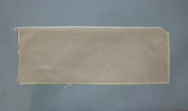  <em>Textile Swatch</em>, 1950s to 1960s. Silk, 19 3/4 x 7 1/2 in. (50.2 x 19.1 cm). Brooklyn Museum, Gift of Mrs. Robert G. Olmsted and Constable MacCracken, 69.149.80.4 (Photo: Brooklyn Museum, CUR.69.149.80.4.jpg)