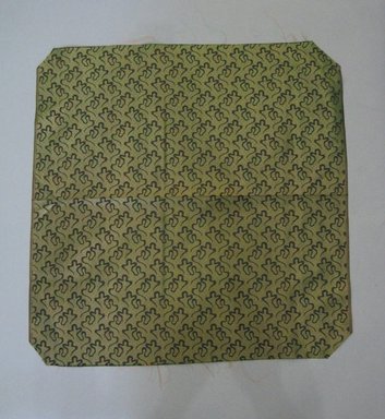  <em>Textile Swatch</em>, 1950s to 1960s. Silk, 20 x 20 1/2 in. (50.8 x 52.1 cm). Brooklyn Museum, Gift of Mrs. Robert G. Olmsted and Constable MacCracken, 69.149.80.43 (Photo: Brooklyn Museum, CUR.69.149.80.43.jpg)