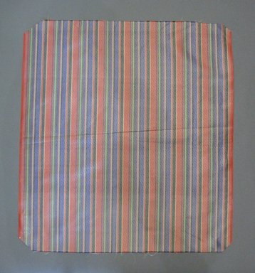  <em>Textile Swatch</em>, 1950s to 1960s. Silk, 19 x 20 3/4 in. (48.3 x 52.7 cm). Brooklyn Museum, Gift of Mrs. Robert G. Olmsted and Constable MacCracken, 69.149.80.51 (Photo: Brooklyn Museum, CUR.69.149.80.51.jpg)