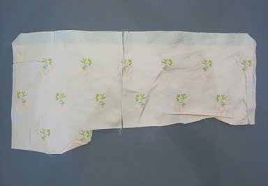  <em>Textile Swatch</em>, 1950s to 1960s. Silk, 22 x 11 3/4 in. (55.9 x 29.8 cm). Brooklyn Museum, Gift of Mrs. Robert G. Olmsted and Constable MacCracken, 69.149.80.53 (Photo: Brooklyn Museum, CUR.69.149.80.53.jpg)