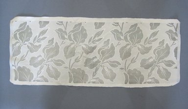  <em>Textile Swatch</em>, 1950s to 1960s. Silk, 23 x 9 in. (58.4 x 22.9 cm). Brooklyn Museum, Gift of Mrs. Robert G. Olmsted and Constable MacCracken, 69.149.80.77 (Photo: Brooklyn Museum, CUR.69.149.80.77.jpg)