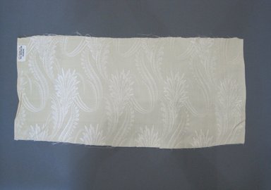  <em>Textile Swatch</em>, 1950s to 1960s. Silk, 21 x 10 in. (53.3 x 25.4 cm). Brooklyn Museum, Gift of Mrs. Robert G. Olmsted and Constable MacCracken, 69.149.80.78 (Photo: Brooklyn Museum, CUR.69.149.80.78.jpg)