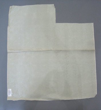  <em>Textile Swatch</em>, 1950s to 1960s. Silk, 19 3/4 x 21 3/4 in. (50.2 x 55.2 cm). Brooklyn Museum, Gift of Mrs. Robert G. Olmsted and Constable MacCracken, 69.149.80.80 (Photo: Brooklyn Museum, CUR.69.149.80.80.jpg)