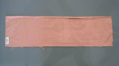 <em>Textile Swatch</em>, 1950s to 1960s. Cotton, 24 1/2 x 7 1/4 in. (62.2 x 18.4 cm). Brooklyn Museum, Gift of Mrs. Robert G. Olmsted and Constable MacCracken, 69.149.80.97 (Photo: Brooklyn Museum, CUR.69.149.80.97.jpg)