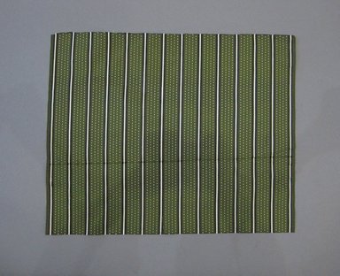  <em>Textile Swatch</em>, 1950s to 1960s. Silk, 19 x 15 1/4 in. (48.3 x 38.7 cm). Brooklyn Museum, Gift of Mrs. Robert G. Olmsted and Constable MacCracken, 69.149.81.103 (Photo: Brooklyn Museum, CUR.69.149.81.103.jpg)