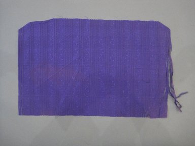  <em>Textile Swatch</em>, 1950s to 1960s. Silk, 20 1/4 x 12 1/2 in. (51.4 x 31.8 cm). Brooklyn Museum, Gift of Mrs. Robert G. Olmsted and Constable MacCracken, 69.149.81.104 (Photo: Brooklyn Museum, CUR.69.149.81.104.jpg)