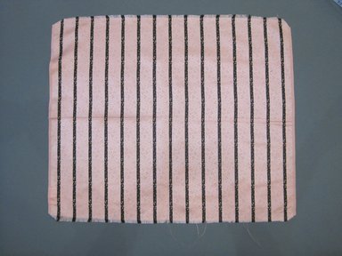  <em>Textile Swatch</em>, 1950s to 1960s. Silk, 19 x 22 1/2 in. (48.3 x 57.2 cm). Brooklyn Museum, Gift of Mrs. Robert G. Olmsted and Constable MacCracken, 69.149.81.107 (Photo: Brooklyn Museum, CUR.69.149.81.107.jpg)