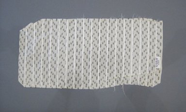  <em>Textile Swatch</em>, 1950s to 1960s. Silk, 20 3/4 x 10 in. (52.7 x 25.4 cm). Brooklyn Museum, Gift of Mrs. Robert G. Olmsted and Constable MacCracken, 69.149.81.108 (Photo: Brooklyn Museum, CUR.69.149.81.108.jpg)