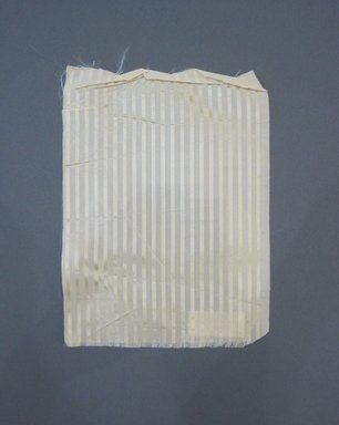  <em>Textile Swatch</em>, 1950s to 1960s. Silk, 6 1/4 x 8 1/2 in. (15.9 x 21.6 cm). Brooklyn Museum, Gift of Mrs. Robert G. Olmsted and Constable MacCracken, 69.149.81.109 (Photo: Brooklyn Museum, CUR.69.149.81.109.jpg)