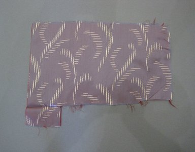  <em>Textile Swatch</em>, 1950s to 1960s. Silk, 13 x 9 3/4 in. (33 x 24.8 cm). Brooklyn Museum, Gift of Mrs. Robert G. Olmsted and Constable MacCracken, 69.149.81.18 (Photo: Brooklyn Museum, CUR.69.149.81.18_detail.jpg)