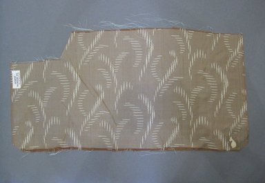  <em>Textile Swatch</em>, 1950s to 1960s. Silk, 21 x 10 1/2 in. (53.3 x 26.7 cm). Brooklyn Museum, Gift of Mrs. Robert G. Olmsted and Constable MacCracken, 69.149.81.21 (Photo: Brooklyn Museum, CUR.69.149.81.21.jpg)