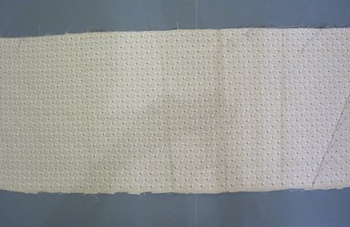  <em>Textile Swatch</em>, 1950s to 1960s. Silk, 41 1/2 x 12 1/4 in. (105.4 x 31.1 cm). Brooklyn Museum, Gift of Mrs. Robert G. Olmsted and Constable MacCracken, 69.149.81.7 (Photo: Brooklyn Museum, CUR.69.149.81.7.jpg)