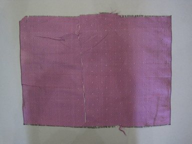  <em>Textile Swatch</em>, 1950s to 1960s. Silk, 18 1/2 x 14 in. (47 x 35.6 cm). Brooklyn Museum, Gift of Mrs. Robert G. Olmsted and Constable MacCracken, 69.149.81.83 (Photo: Brooklyn Museum, CUR.69.149.81.83.jpg)