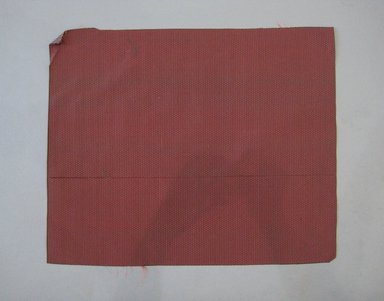  <em>Textile Swatch</em>, 1950s to 1960s. Silk, 19 x 15 1/2 in. (48.3 x 39.4 cm). Brooklyn Museum, Gift of Mrs. Robert G. Olmsted and Constable MacCracken, 69.149.81.84 (Photo: Brooklyn Museum, CUR.69.149.81.84.jpg)