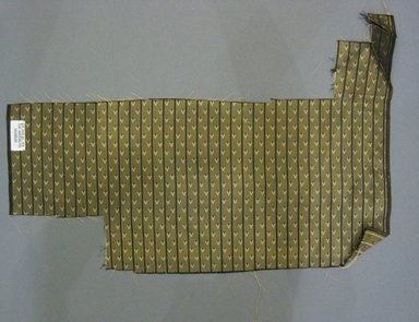  <em>Textile Swatch</em>, 1950s to 1960s. Silk, 20 x 14 1/4 in. (50.8 x 36.2 cm). Brooklyn Museum, Gift of Mrs. Robert G. Olmsted and Constable MacCracken, 69.149.81.90 (Photo: Brooklyn Museum, CUR.69.149.81.90.jpg)