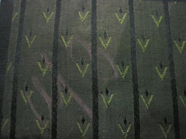  <em>Textile Swatch</em>, 1950s to 1960s. Silk, 20 x 10 3/4 in. (50.8 x 27.3 cm). Brooklyn Museum, Gift of Mrs. Robert G. Olmsted and Constable MacCracken, 69.149.81.99 (Photo: Brooklyn Museum, CUR.69.149.81.99_detail1.jpg)