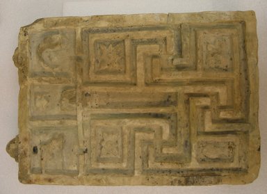  <em>Table of Offerings</em>, 2nd century C.E. (probably). Limestone, 2 1/4 x 13 x 19 7/8 in. (5.7 x 33 x 50.5 cm). Brooklyn Museum, Charles Edwin Wilbour Fund, 70.135. Creative Commons-BY (Photo: , CUR.70.135_view01.jpg)