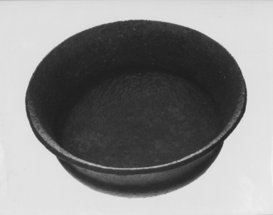 Persian. <em>Bowl</em>, 5th century B.C.E. Bronze, 2 x 5 3/8 in. (5.1 x 13.7 cm). Brooklyn Museum, Gift of Mr. and Mrs. Charles K. Wilkinson, 70.63. Creative Commons-BY (Photo: , CUR.70.63_NegA_print_bw.jpg)