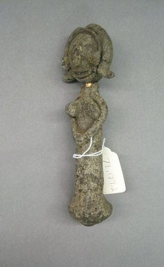 Bamana. <em>Doll</em>, early 20th century. Wax, wood, 8 1/4 x 2 1/2 x 2 in. (21.0 x 6.4 x 5.1 cm). Brooklyn Museum, Gift of Georges Rodrigues to the Jennie Simpson Educational Collection of African Art, 72.174.2. Creative Commons-BY (Photo: Brooklyn Museum, CUR.72.174.2.jpg)