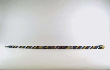  <em>Staff</em>, late 19th or early 20th century. Beads, metal tip, 34 1/4 x diam: 4 in. Brooklyn Museum, Gift of Merton D. Simpson to the Jennie Simpson Educational Collection of African Art, 72.175.1. Creative Commons-BY (Photo: Brooklyn Museum, CUR.72.175.1_PS5.jpg)